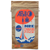 Wholesale New Cannabis Pack Burlap Material Drawstring Bag